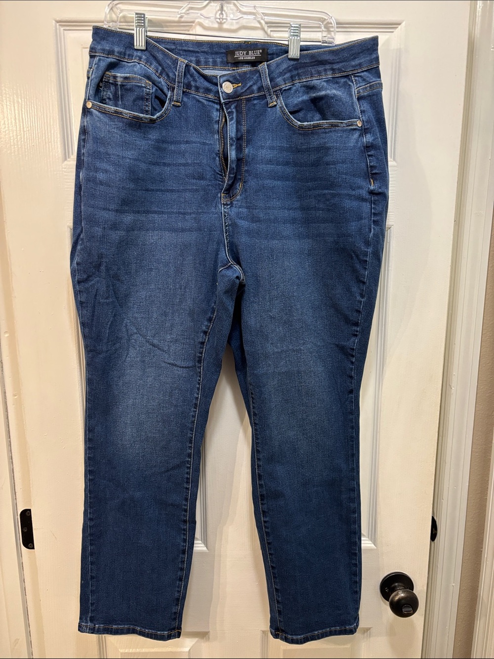 Judy Blue High waist Dark Blue Straight Leg Stretch Jeans
